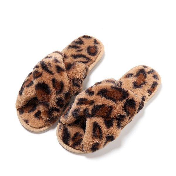 

women's soft plush fleece house/outdoor slippers chinese winter warm flip flops knit slip on shoes for woman, Black