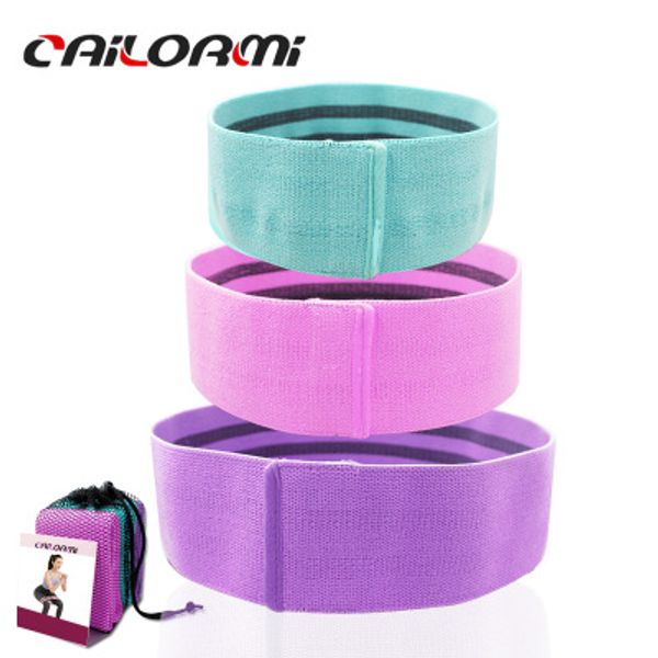 

3 pic in one yoga bands training pull rope hip ring with antiskid elastic yoga sports tensile bands with fitness squat resistance