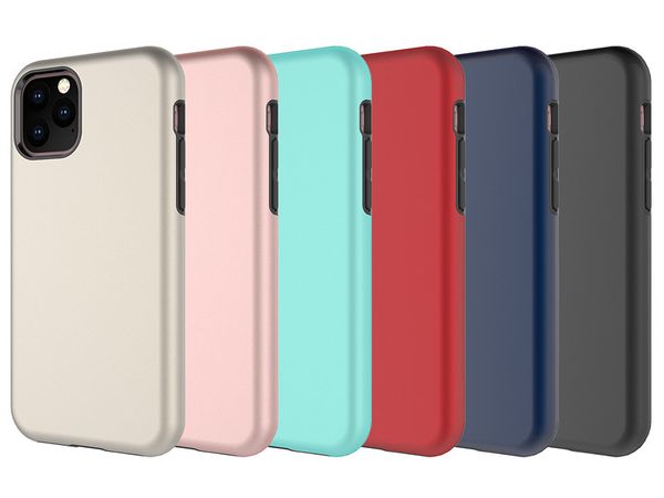 

pc +tpu for iphone xi xi max xe xs max 7 8 plus samsungs11 s11e s11 plus heavy duty full-body protection cover phone case wholesale