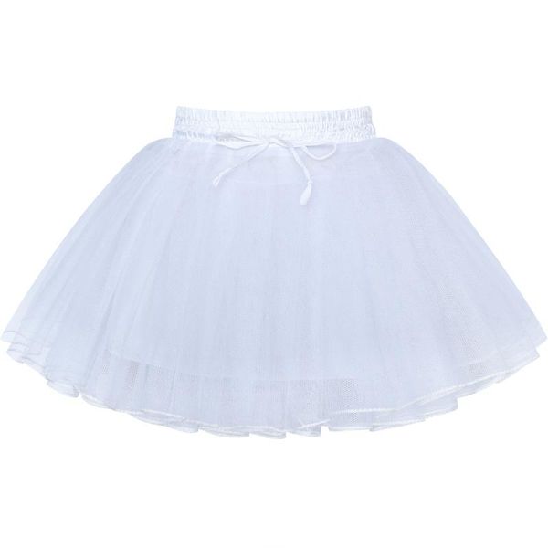 

girl's dresses girls hoopless petticoat flower girl crinoline underskirt wedding 2021 summer princess party kids clothes pageant, Red;yellow