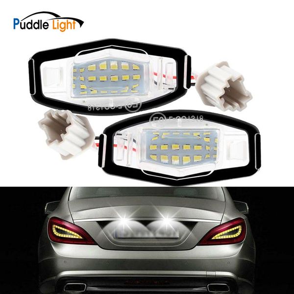 

2pcs led license plate light number lamp for acura mdx tsx tl rl rdx ilx car auto license light