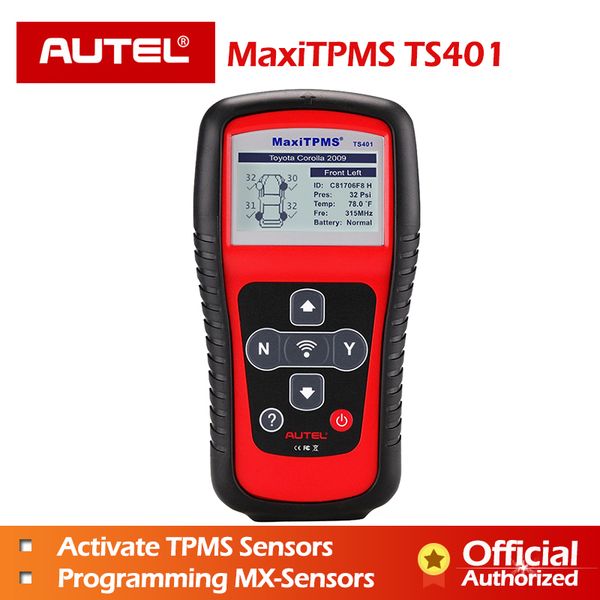

autel ts401 tpms диагностический инструмент копирование id 315mhz 433mhz датчика активация программирование mx-sensor maxitpms tire pressure