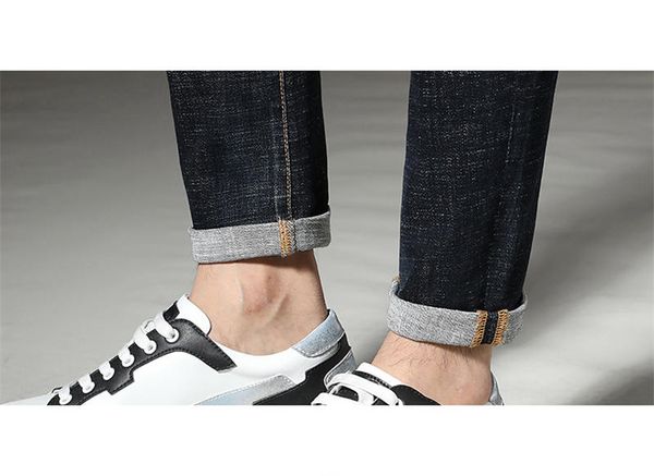 

мужские дизайнерские джинсы мужские длинные брюки модный бренд джинсы с отверстием стиль письма уличная одежда мужчины роскошные джинсы на м, Blue