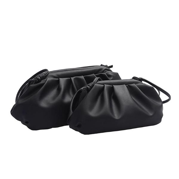 

cloud bags for women pu leather female purses and handbags solid crossbody bags for women lady's dumpling shoulder bag