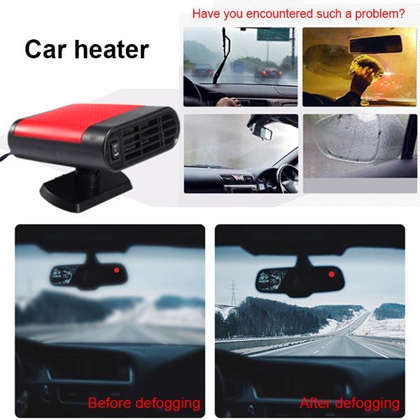 

12v car electric heater fan air purifier warm defogging car mini heater fan vs998