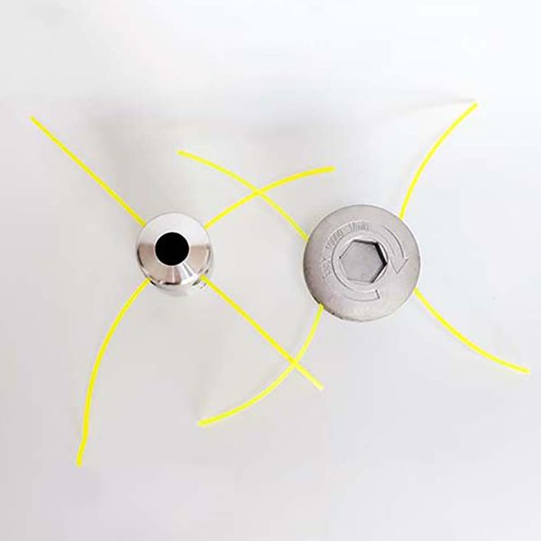 

1pc universal trimmer head aluminium strimmer head trimmer heads string grass brush cutter garden accessory lawn mower