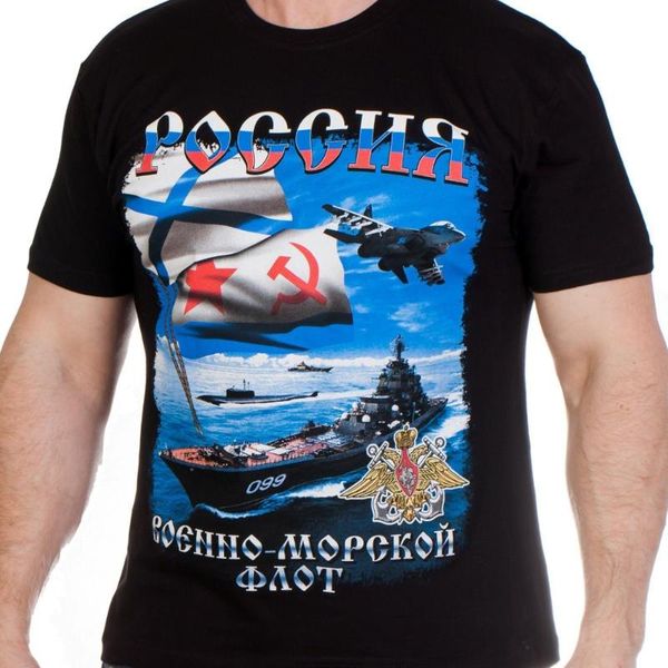

mens t shirts fashion 2020 t-shirt black fleet navy t-shirts army men's clothing russian russia t-shirt, White;black