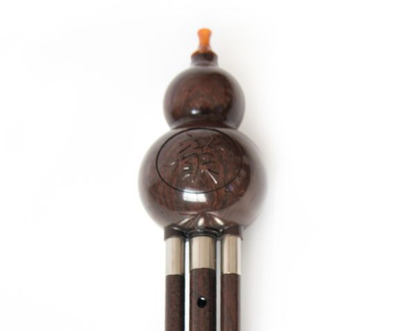 

solid wood chinese handmade hulusi traditional gourd cucurbit flute ethnic hulusi musical instrument for beginner music lovers