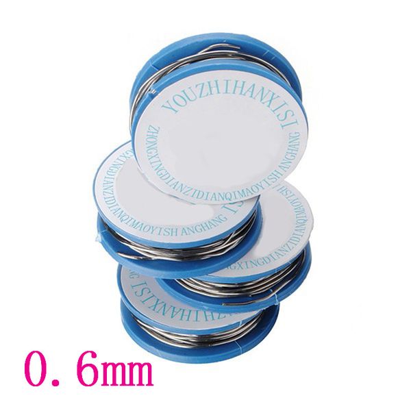 

0.6mm 63/37 new 2.0% tin lead rosin core solder soldering welding wire reel flux