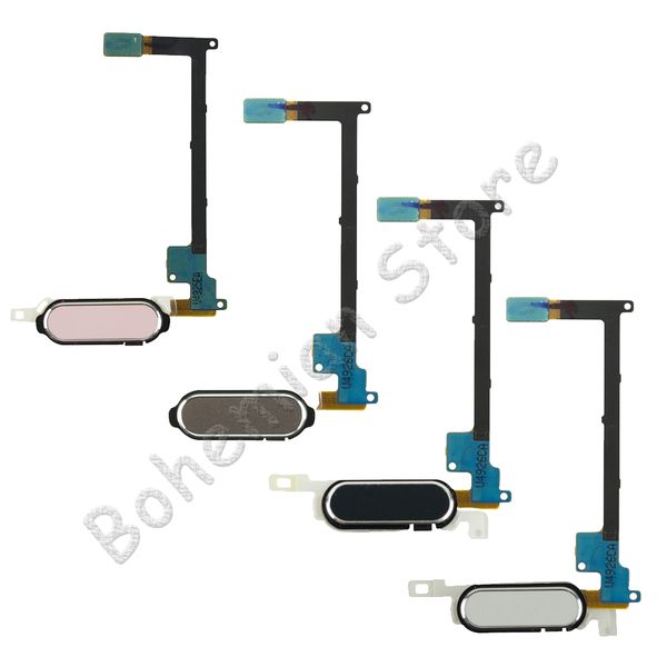 

10psc touch id flex for samsung galaxy note 4 n910 n910f n9100 n910c n910g back home button fingerprint sensor flex cable
