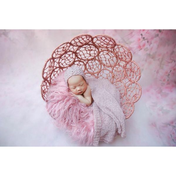 

newborn mohair bonnet and wrap full set p prop handmade knit moahir wrap baby soft hat outfit newborn pgraphy props
