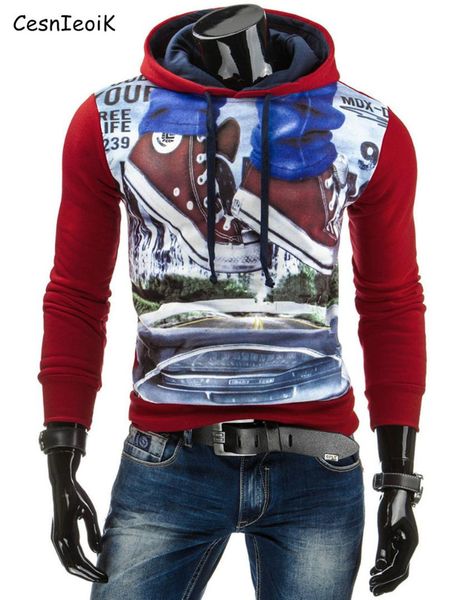

2016 brand men's black hooded 3d hoodies male streetwear hip hop full sleeves hoodies men women xxl h01
