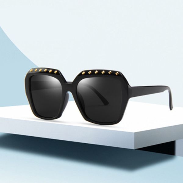 

oversized rhinestone sunglasses female dark big box ladies 2020 new fashion sunglasses ladies uv400, White;black