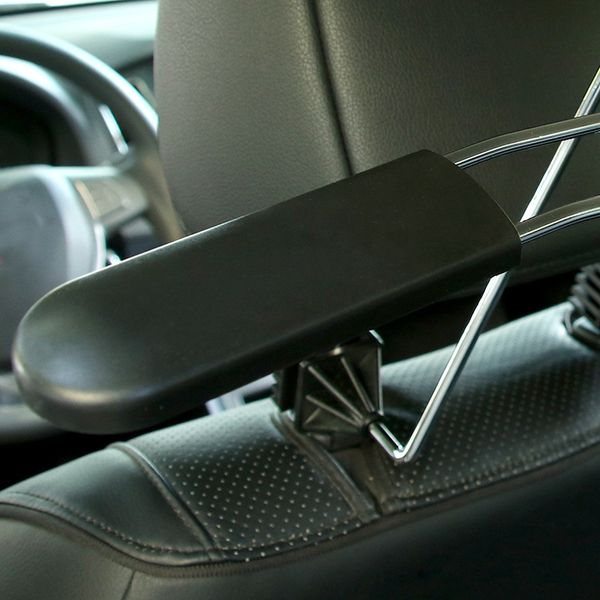 

car hanger clothe rack headrest seat metal stainless coat hanger clothes jacket suits shirts holder adjustable