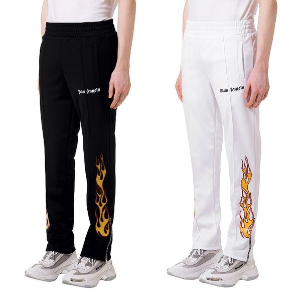 palm angels flame track pants