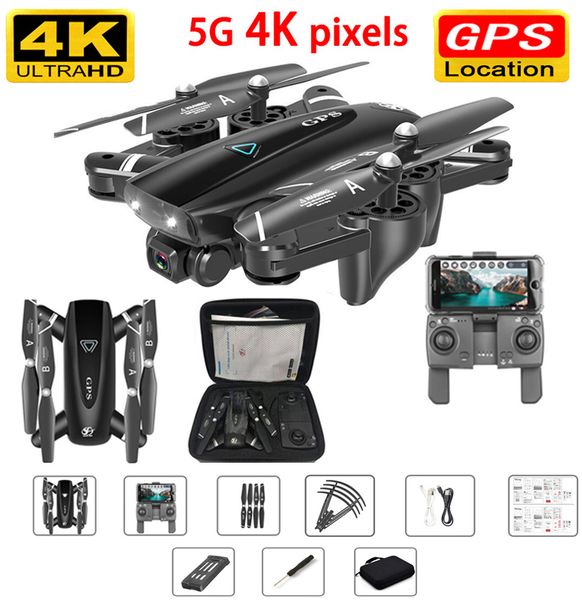 

ms2 gps drone with 4k camera 5g rc helicopter quadcopter drones hd 4k wifi fpv foldable off-point flying ps video dron helicopter toy