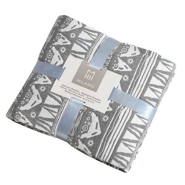 

200cm*230cm blanket fashion knitted large super soft flying thread throw 100% cotton blanket for adults yarn dyed plaid