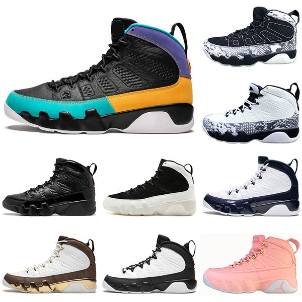 

2019 designer 9 9s basketball shoes men women dream it do it black white anthracite bred space jam fashion sports sneakers mens trainers
