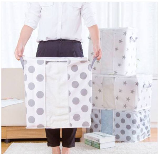 

super lovely super value foldable storage bag clothes blanket quilt closet sweater organizer box pouches