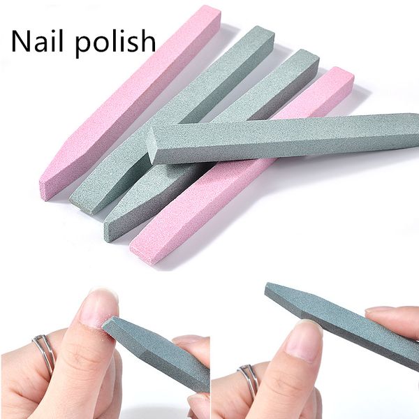 

nail file cuticle remover trimmer buffer stone nail art manicure polished rod dead skin manicure care tool 1pcs