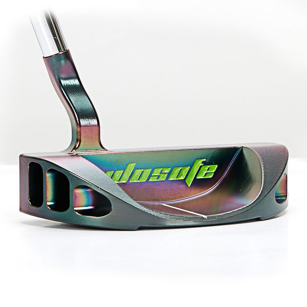 

golf clubs putter men's right handed putter steel shaft circular pvd black chromatic ing