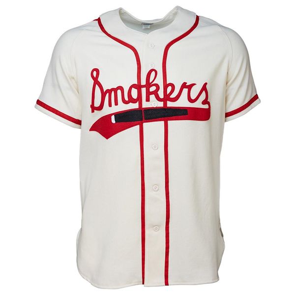 

Tampa Smokers 1951 Home Jersey 100% Stitched Embroidery Logos Vintage Baseball Jerseys Custom Any Name Any Number Free Shipping