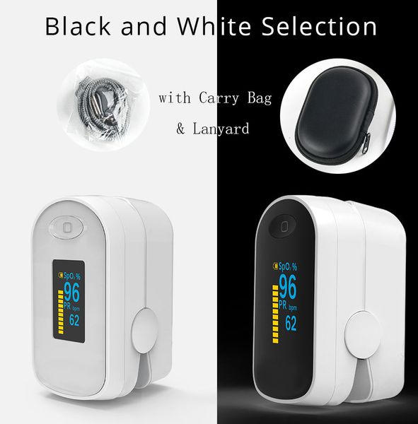 

new update family health fingertip pulse oximeter heart rate medical spo2 monitor digital oximeter oled display household