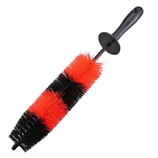 

hnyri car wheel brush engine wash valet cleaning tools car styling soft bristle rim detailing tire brusher motor 430mm grille
