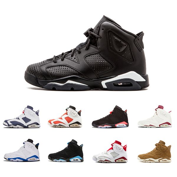 

2019 infrared 6s tinker unc black cat maroon alternate hare carmine toro 6 mens basketball shoes designer sneakers sports trainer size 13