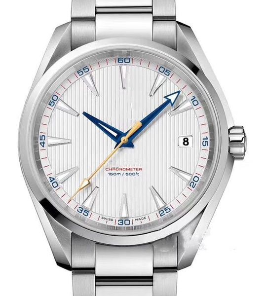 

luxury mens 2813 mechanical stainless steel designer men automatic movement watch aqua terra 150m mastself-wind watches wristwatches btime, Slivery;brown
