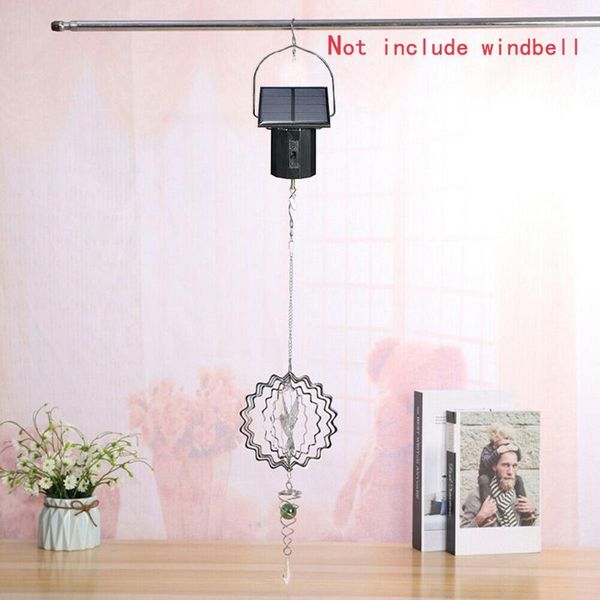 

automatic motor solar powered wind spinner hanging metal large electric tool decorations home indoor decoration with rope