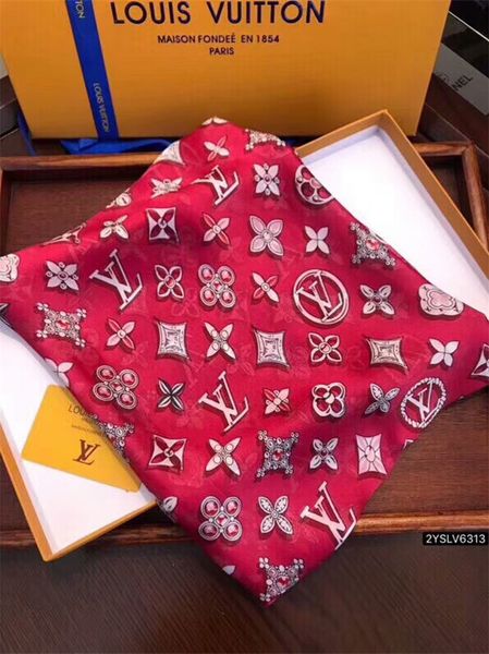 

2019 fashionable and beautiful women four seasons silk scarf brand letter flower design scarf shawl size 180*90cm scarf, Blue;gray