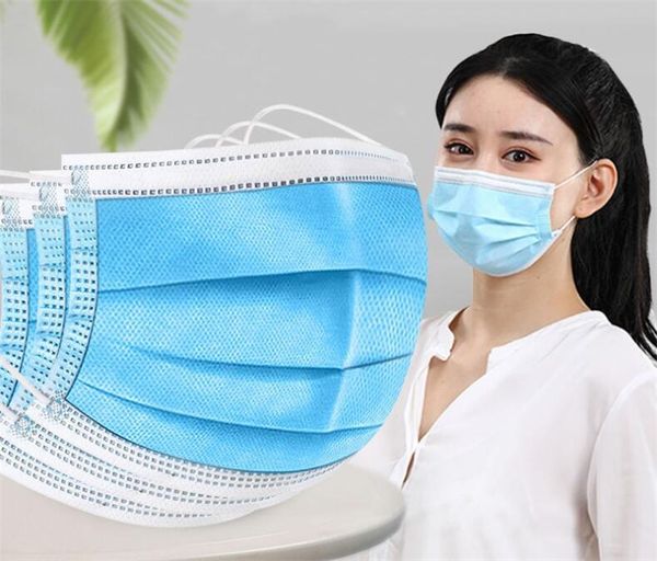 

proof masks fashionable breathable non black 1 dust 10 pack individually outdoor supplies#560, Blue