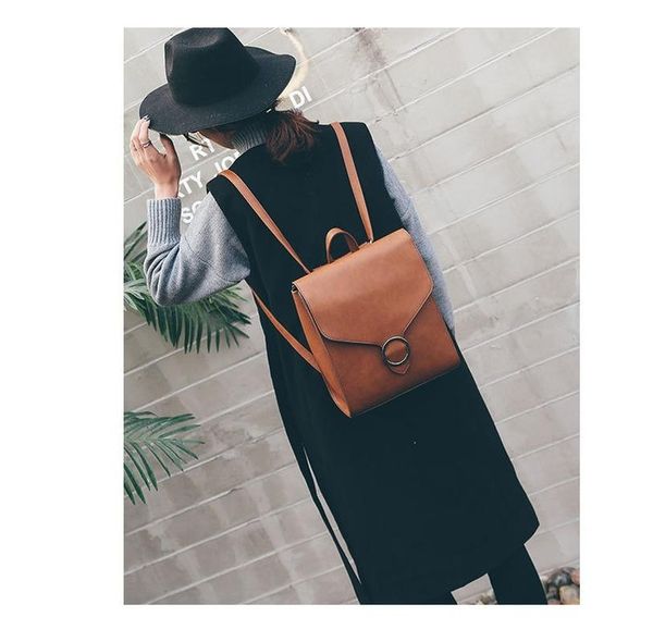 

2020 новый корейский рюкзак женский колледж стиль casual простой симпатичный рюкзак lady