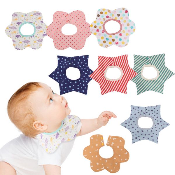 

baby bib saliva towel burp cloths 360 circular bib cotton pocket maternal infant supplies baby bibs cotton cartoon bandana bibs