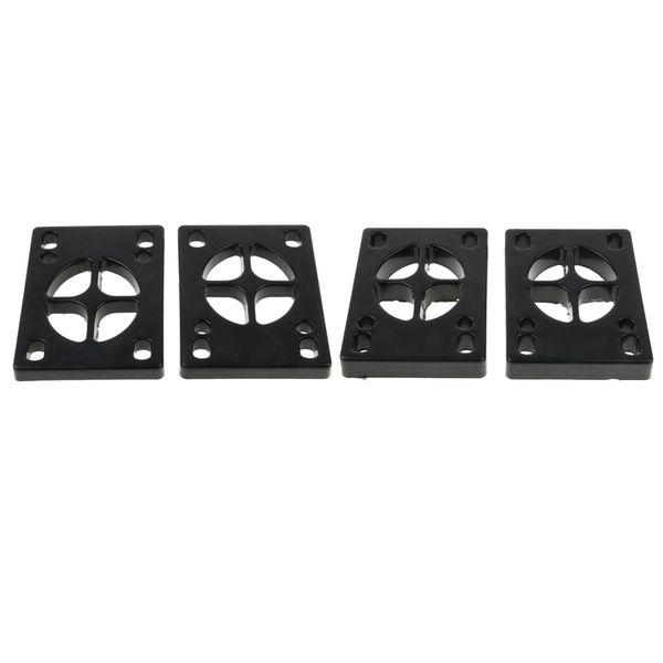 

4pcs skateboard risers shock pad longboard shock-proof mounting hardware