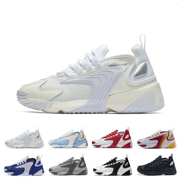 

m2k tekno zoom 2k zm 2000 running shoes for men women triple black white blue orange mens trainers fashion sneakers 36-45