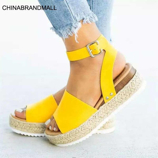 

sandals women wedges shoes pumps high heels sandals summer flip flop chaussures femme platform sandalia feminina, Black