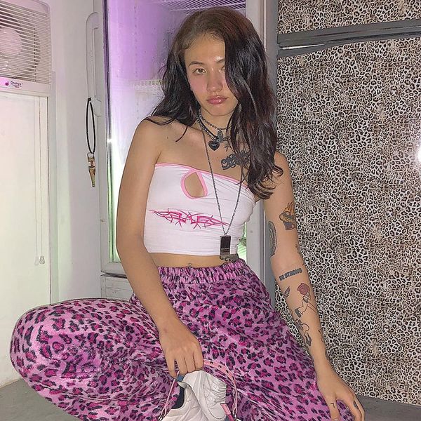 

autumn women's embroidered hollowed-out 2019 i-shaped vest, White