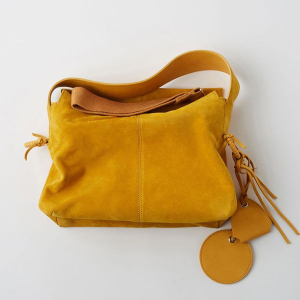 

frosted velvet women's crossbody bags for women retro tassel wide strap messenger bag large-capacity ladies clutch shoulder bags