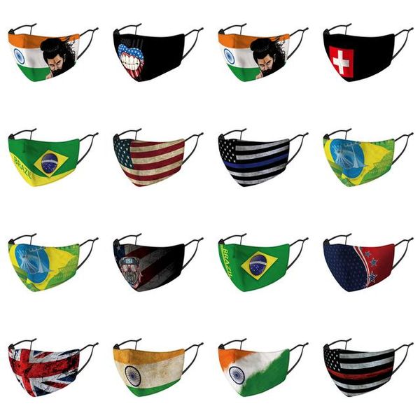 

country all masks mask nose 1 country ships day trendy visibility better children packaged individually face cover all in flags wfrun, Black
