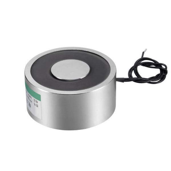 

uxcell 65mm x 30mm dc24v 800n sucking disc solenoid lift holding electromagnet