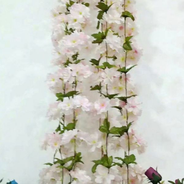 

artificial sakura vine jellyfish flower home garden wedding decoration artificial flowers rattan household supplies rattan hf