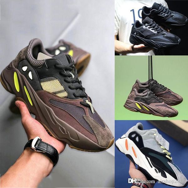 

Оригинал 2019 Новый 700 Kanye West Wave Runner 700 Мужские Женские Спортивные 700 s Спортивные Кроссовки Обувь Размер 36-45 108 /