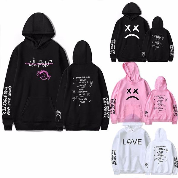 

lil peep рэпер толстовки ад мальчик lil.peep мужчины женщина толстовка пуловер мужской женская десантная горячая продажа hoodie толстовка, Black