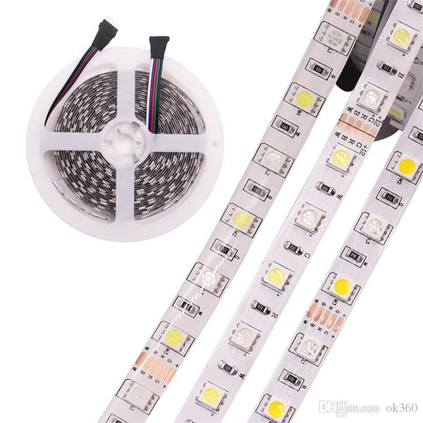 

dc24v led strip light 5050 smd 5m 300 led waterproof led light flexible tape rope stripe light