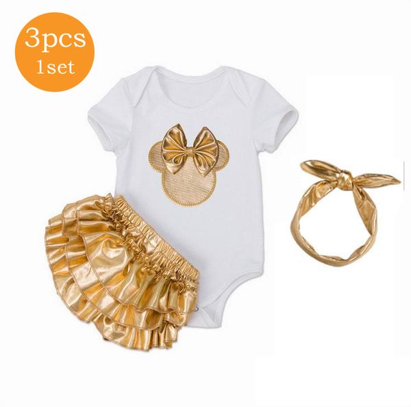

children's fashion suit girl cartoon long-sleeved cap shirt+lace skirt+hair hoop three-piece anti-ultraviolet spring/autumn 2019 new, White
