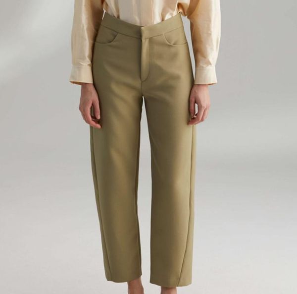 

trousers classic casual pants grandma pants 4 colors three yards, Black;white