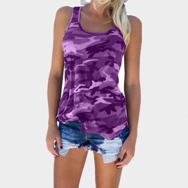 

women camo tee 2019 army green casual tank sleeveless girl t-shirt for wholesale camouflage tanks, White