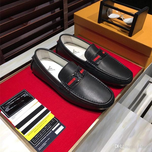

newst luxury party wedding shoes designers black patent leather suede with tassels spikes studded dress shoes for mens size 38-44